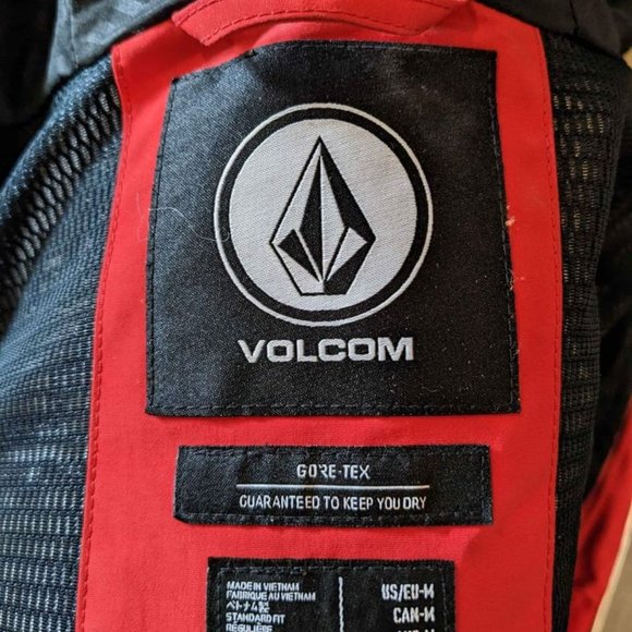 Mens Volcom Snowboarding Jacket - Medium - Picture 2 of 2